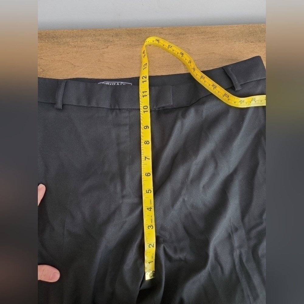 Tiffany and co womens black trousers. Size 14. EUC 28" inseam - Picture 4 of 10